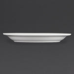 Assiettes à bord étroit Olympia Whiteware 202mm (lot de 12) — CB488