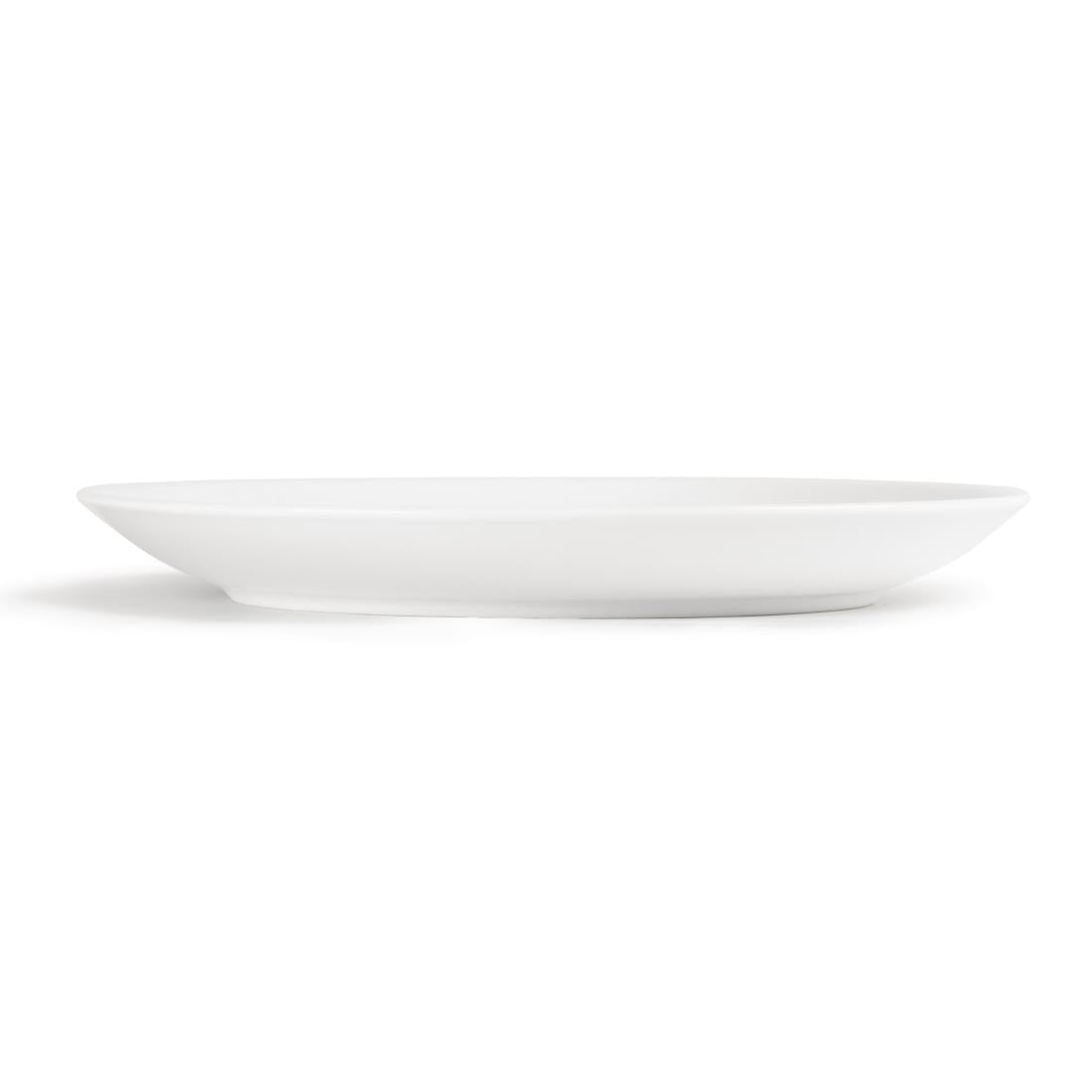 Assiettes plates rondes Olympia Whiteware 280mm (lot de 6) — CB492