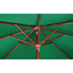 Parasol rond Bolero vert 3m — CB515