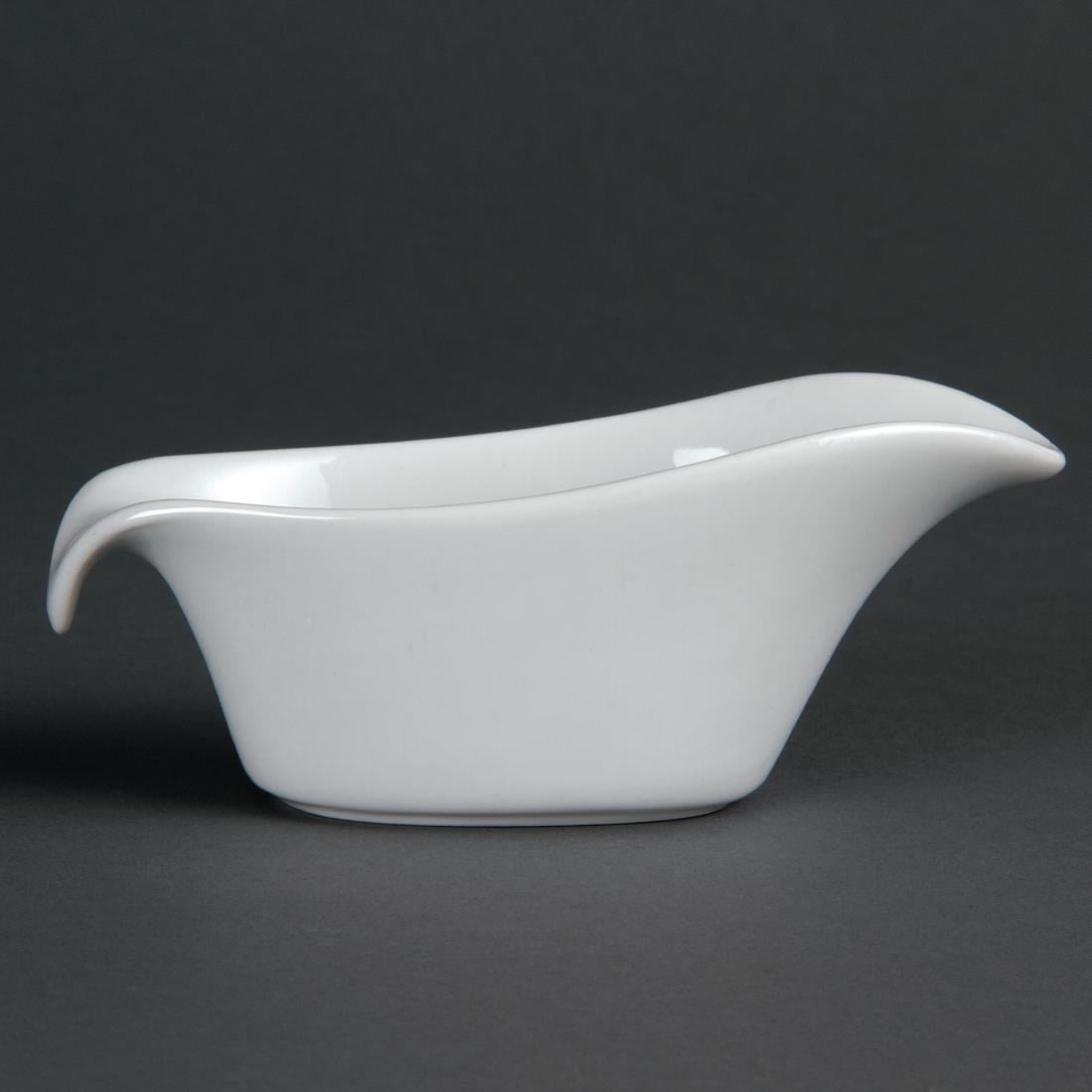 Saucières Olympia Whiteware 85ml (lot de 6) — CB707