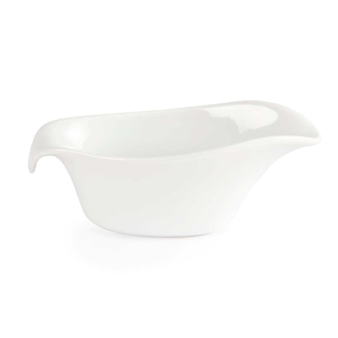Saucières Olympia Whiteware 85ml (lot de 6) — CB707