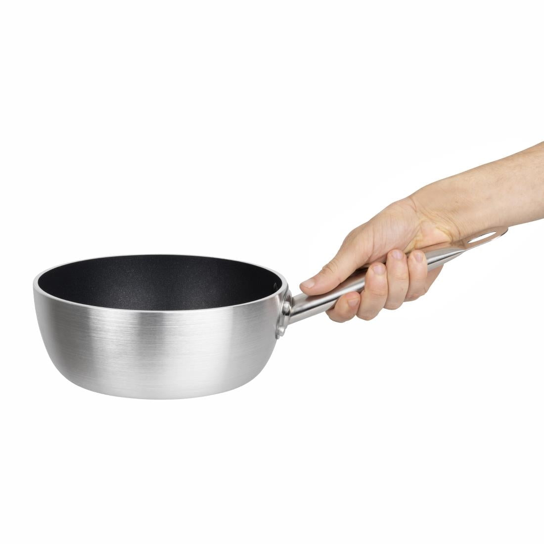 Sauteuse aluminium antiadhésive induction Vogue Teflon Platinum Plus 200mm — CB903