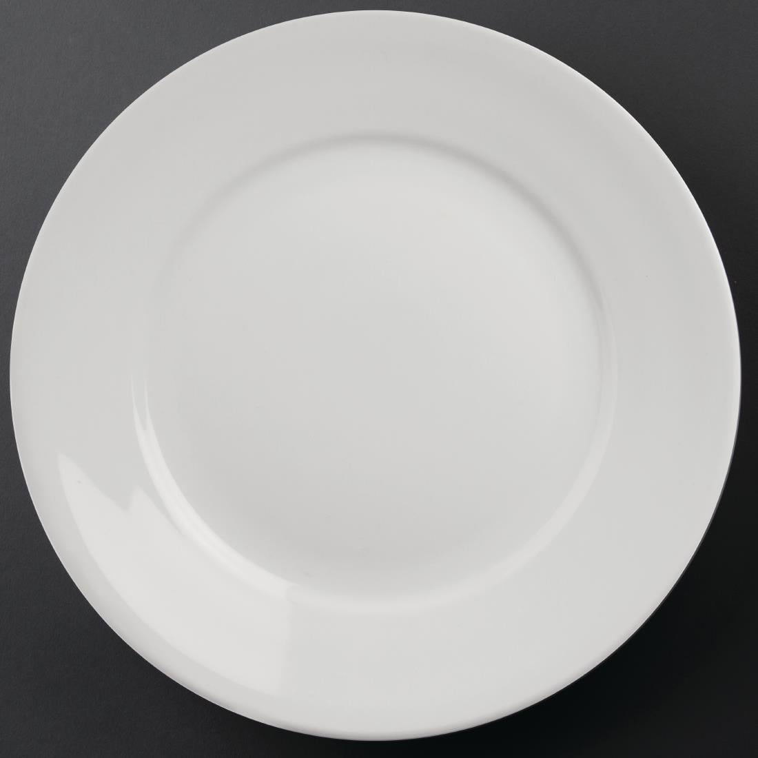 Assiettes à bord large Olympia Athena 280mm (lot de 6) — CC210