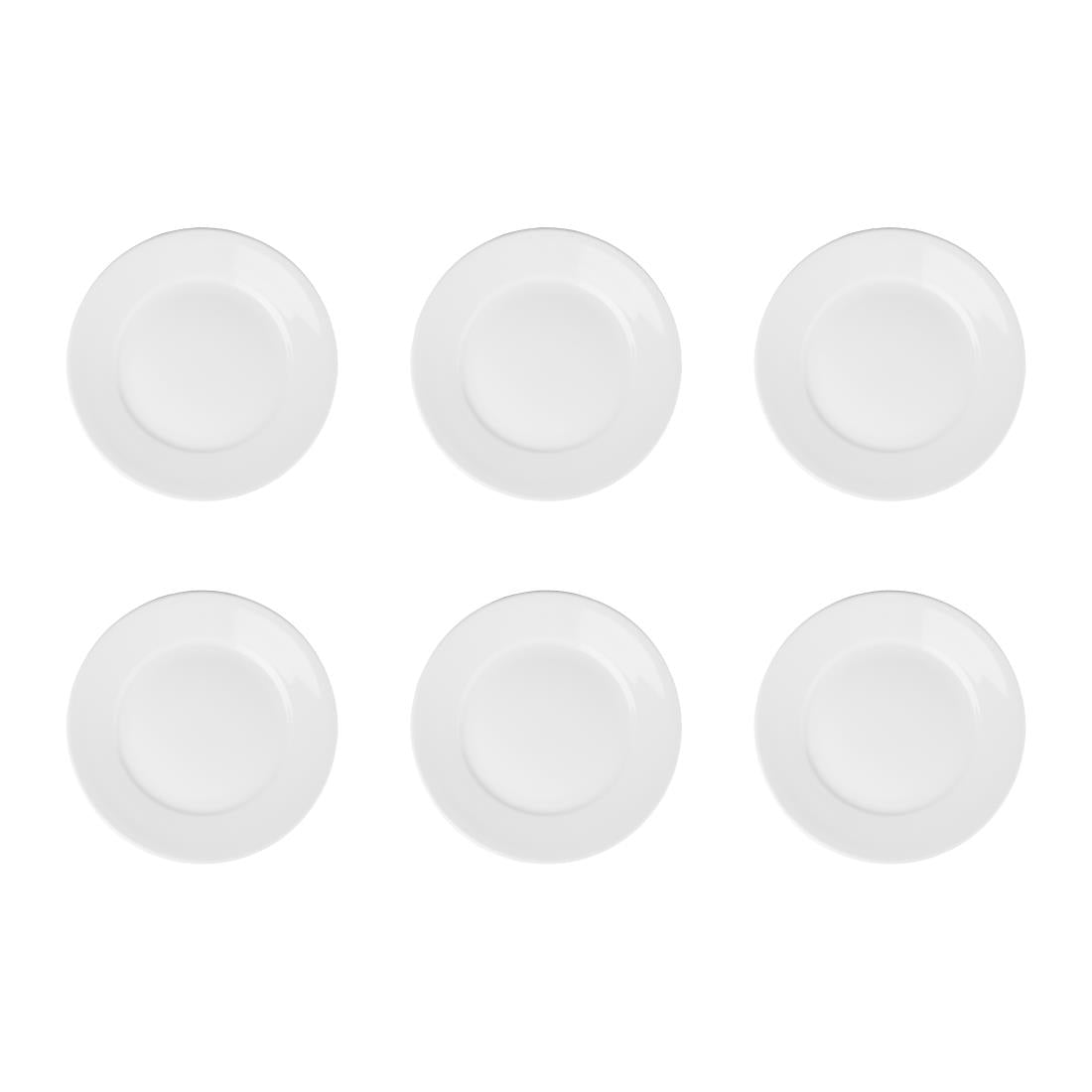 Assiettes à bord large Olympia Athena 280mm (lot de 6) — CC210