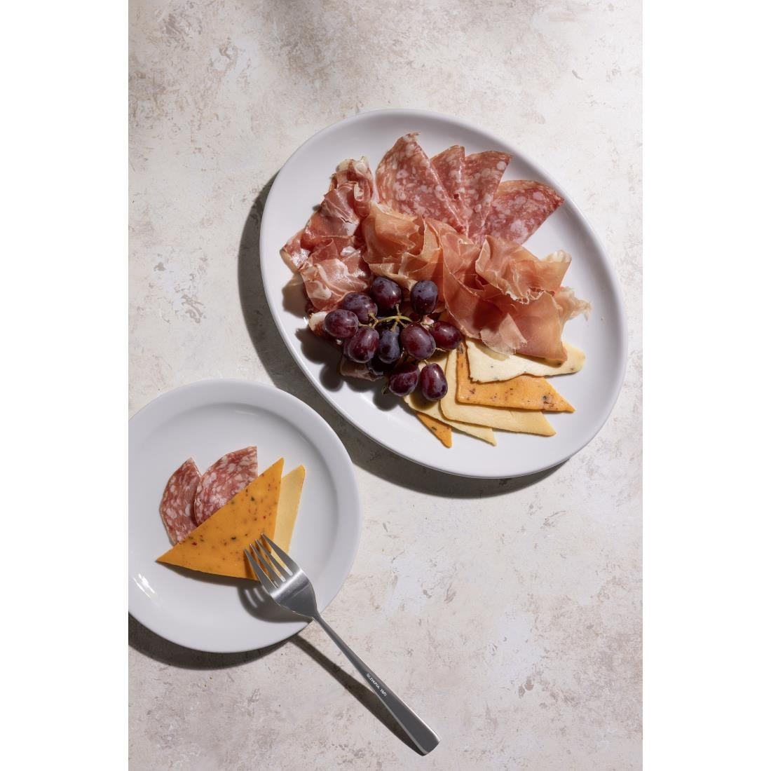 Assiettes à bord étroit Olympia Athena 165mm (lot de 12) — CF360