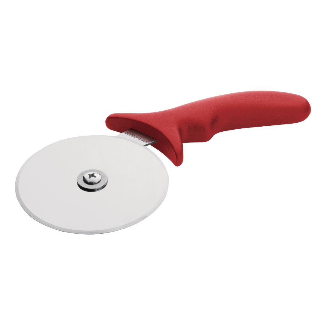 Roulette à pizza Hygiplas 102mm rouge — CC407