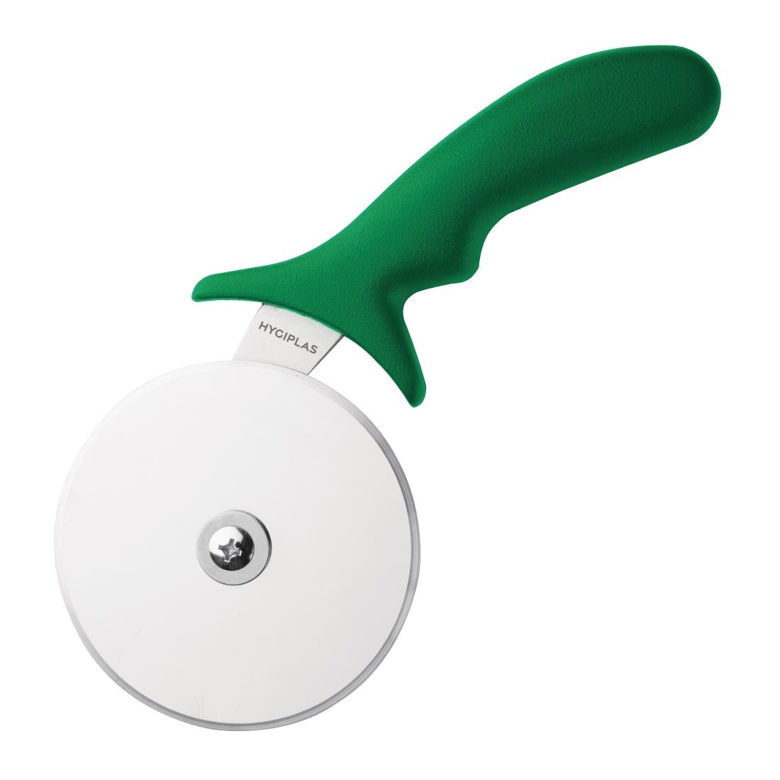 Roulette à pizza Hygiplas 102mm verte — CC408