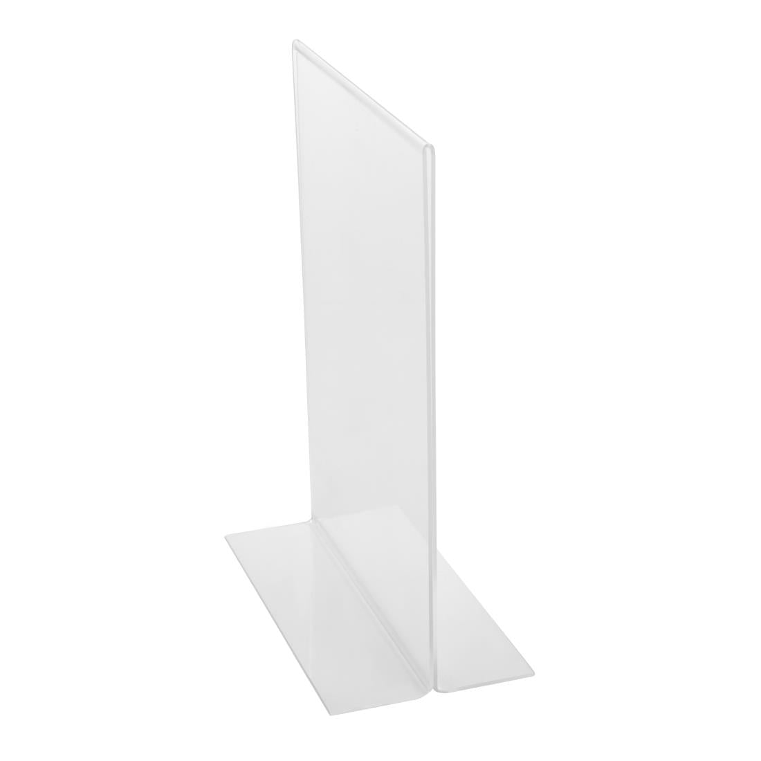 Porte-menu vertical en acrylique Olympia A5 — CC446