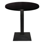 Pied de table carré effet escalier en fonte Bolero — CE153
