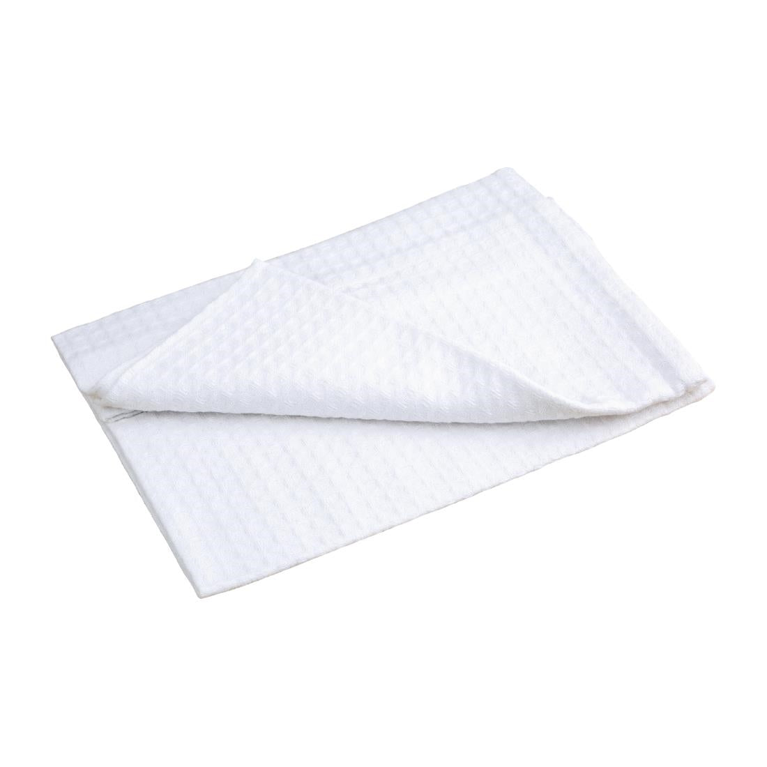 Torchons blancs nid d abeille Vogue (Lot de 10) — CC598