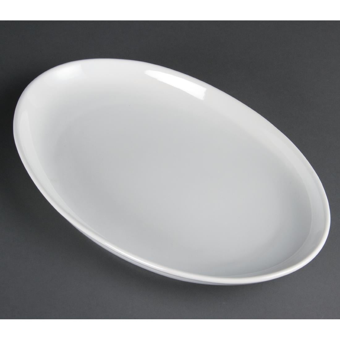 Assiettes Creuses Ovales Olympia 365 x 235mm (lot de 2) — CC891