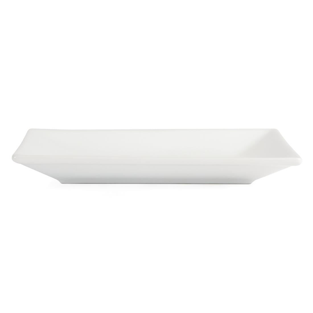 Plat rectangulaire de service 200 x 130mm Olympia (lot de 6) — CC893