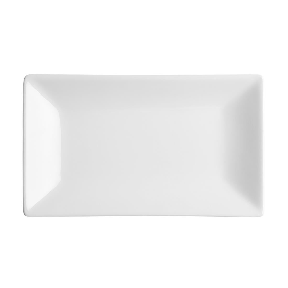 Plat rectangulaire de service 250 x 150mm Olympia (lot de 4) — CC894