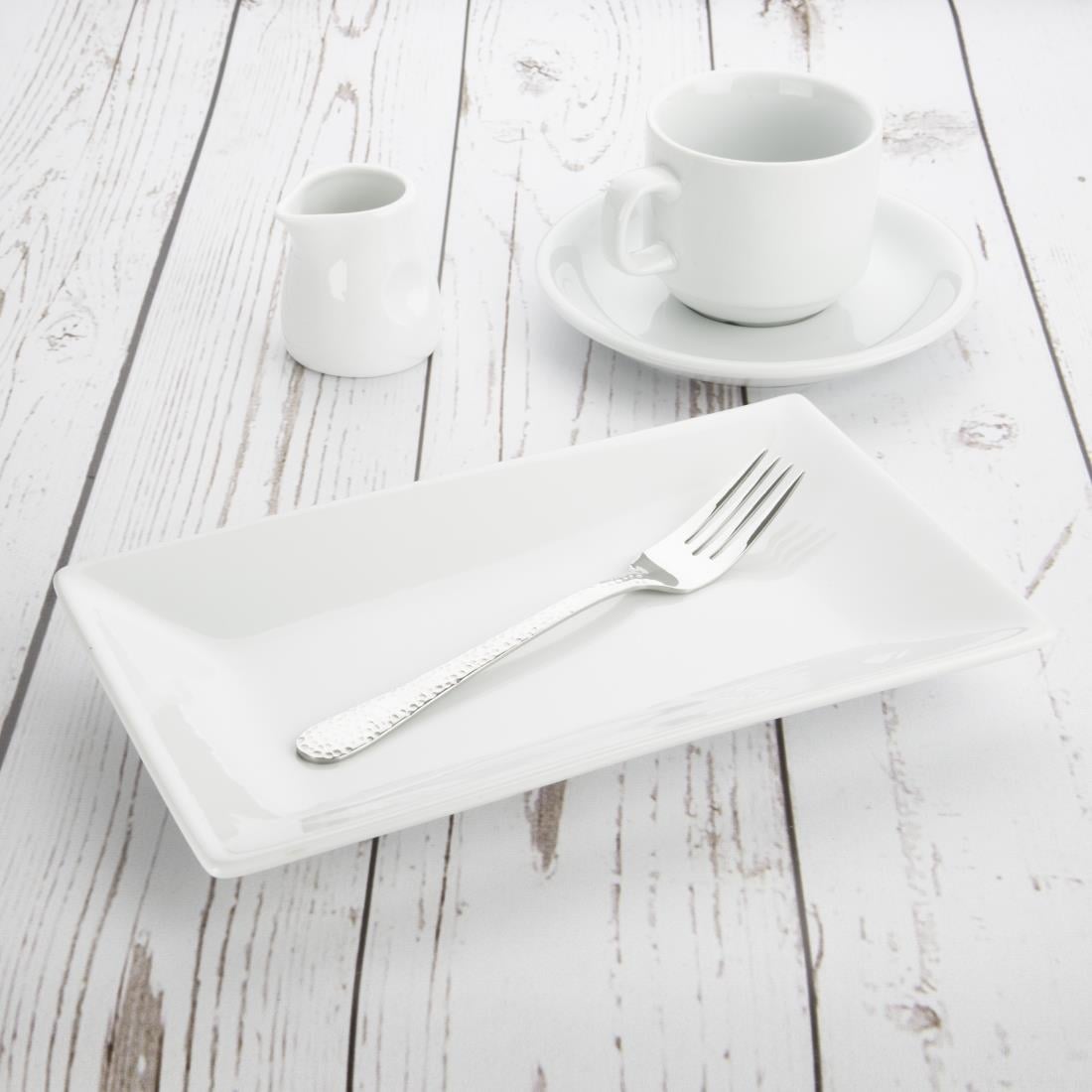 Plat rectangulaire de service 250 x 150mm Olympia (lot de 4) — CC894