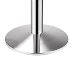 Pied de table rond chromé Bolero — CD214