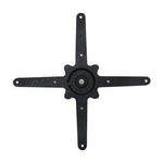 Pied de table rond chromé Bolero — CD214