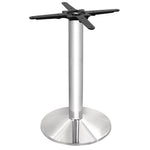 Pied de table rond chromé Bolero — CD214