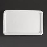 Plat blanc GN 1/1 Olympia Whiteware 30mm — CD714