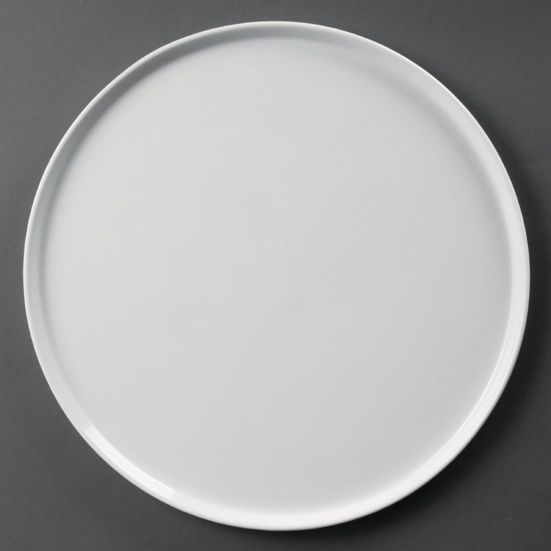 Assiettes à pizza Olympia Whiteware 330mm (lot de 4) — CD723
