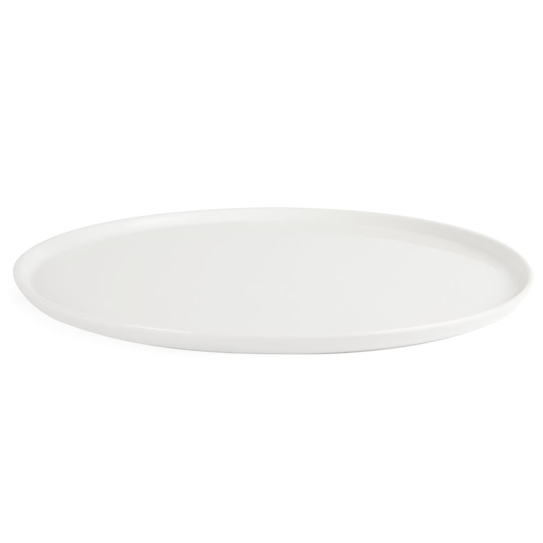 Assiettes à pizza Olympia Whiteware 330mm (lot de 4) — CD723
