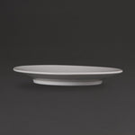 Soucoupes Élégantes Olympia Whiteware 148mm (lot de 12) — CD737
