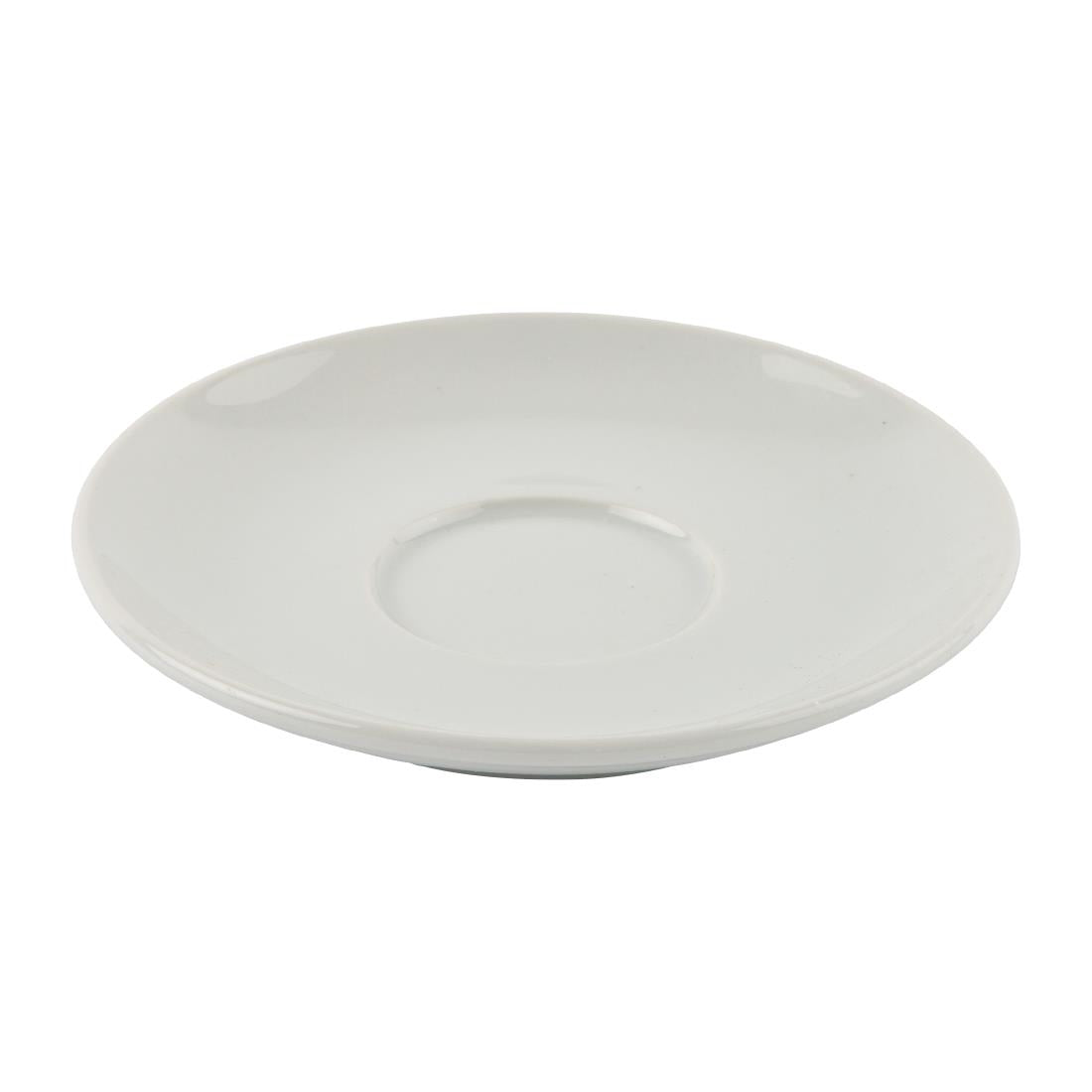 Soucoupes Élégantes Olympia Whiteware 148mm (lot de 12) — CD737