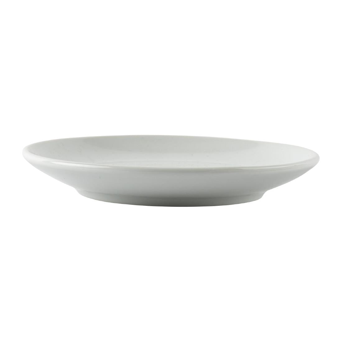 Soucoupes Élégantes Olympia Whiteware 148mm (lot de 12) — CD737