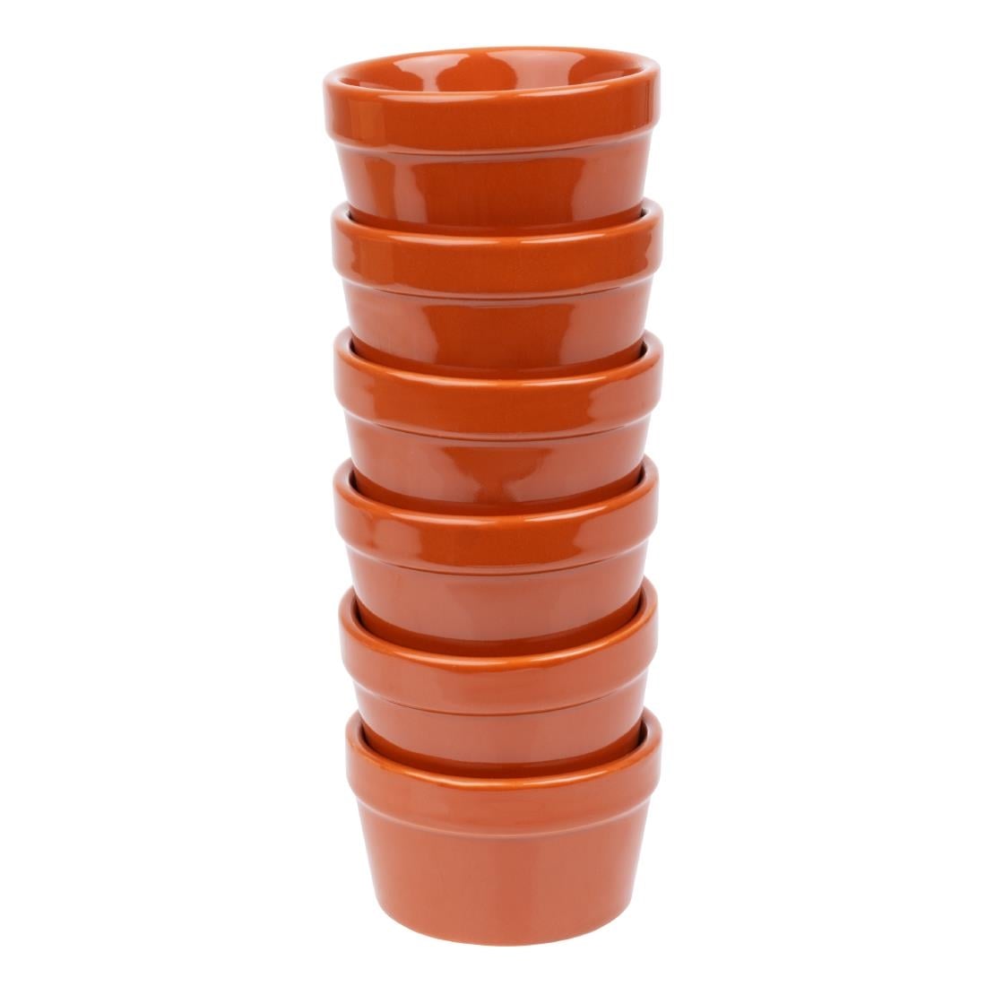 Ramequins méditerranéens rustiques Olympia 77mm (lot de 6) — CD739