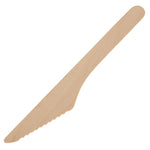 Couteaux en bois biodégradables lot de 100 — CD902