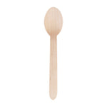 Cuillères à dessert en bois biodégradables lot de 100 — CD904