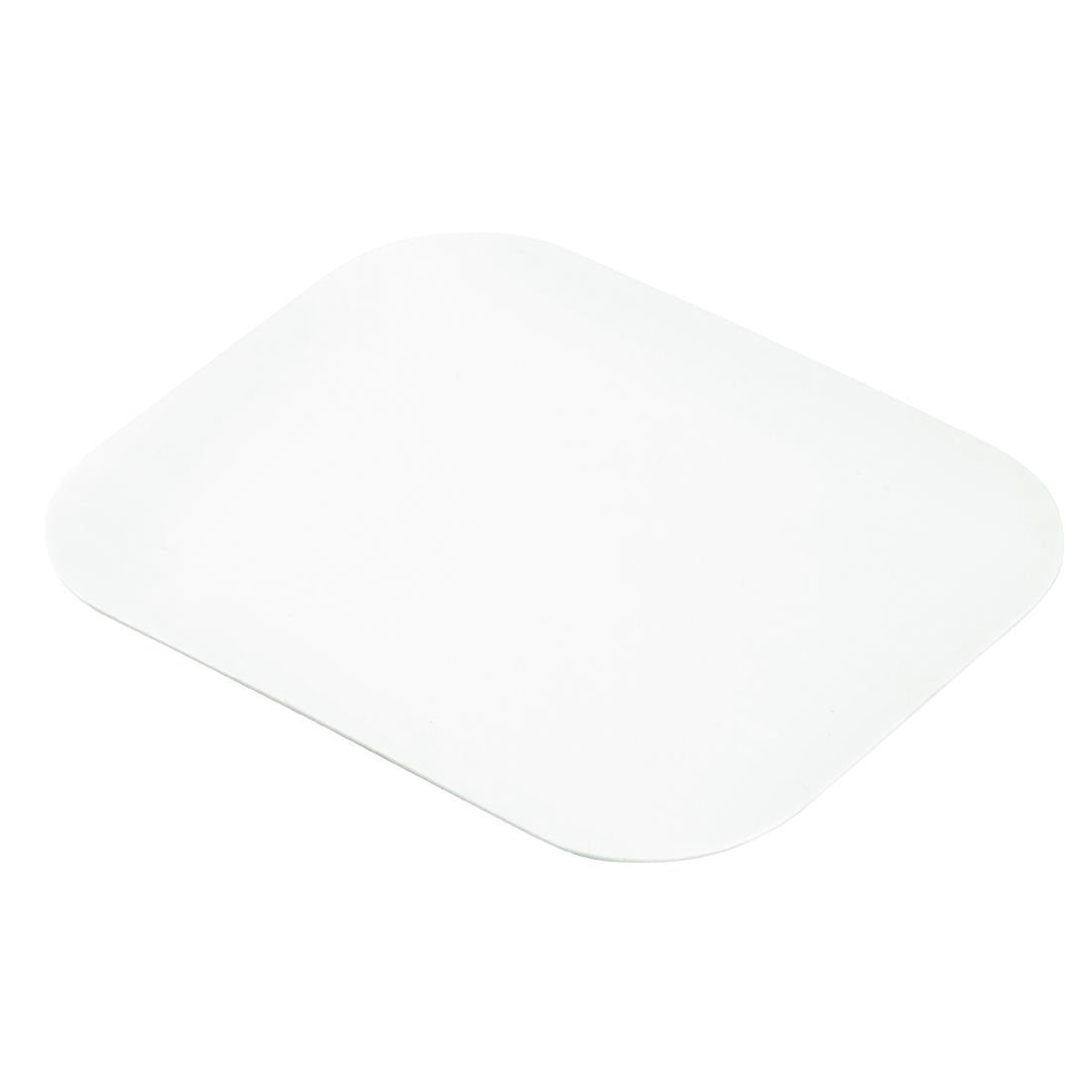 Petits couvercles en carton ciré pour barquettes aluminium Fiesta Recyclable (lot de 1000) — CD948