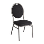 Chaises de banquet dossier ovale Bolero (lot de 4) — CE142