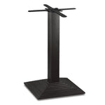 Pied de table carré effet escalier en fonte Bolero — CE153