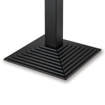 Pied de table carré effet escalier en fonte Bolero — CE153