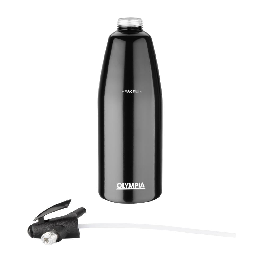 Siphon à eau de seltz noir Olympia 1L — CE341