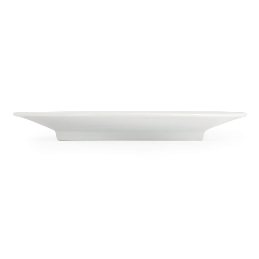 Soucoupes Olympia Whiteware 150mm (lot de 12) — CE537