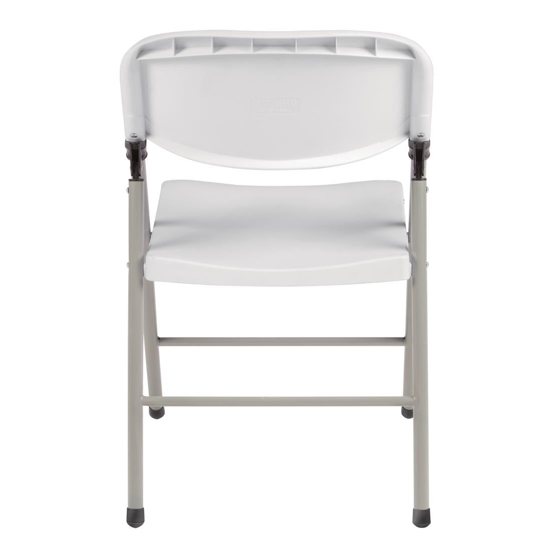 Chaises pliantes Bolero blanches (lot de 2) — CE692