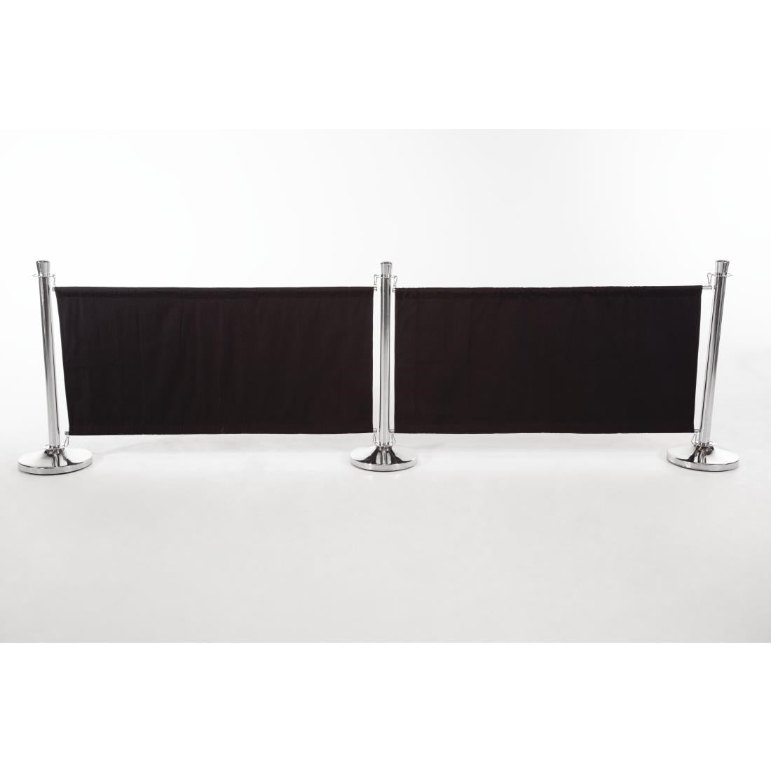 Barrière en toile Bolero noire — CF137