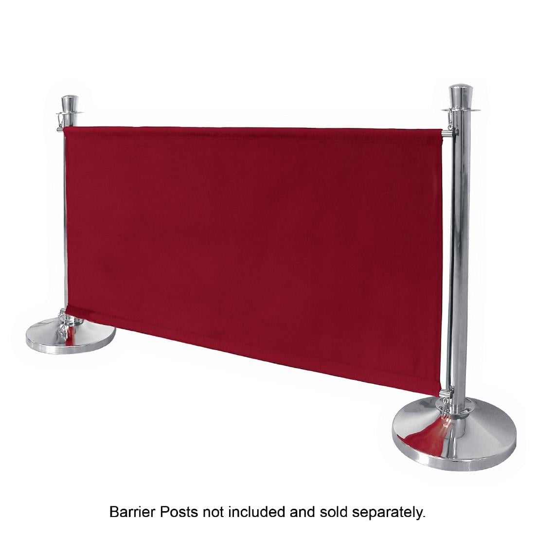 Barrière en toile Bolero rouge — CF138
