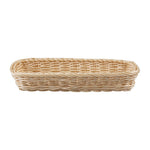 Panier rectangulaire à couverts en rotin polypropylène APS — CF301