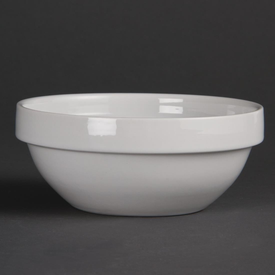 Bols empilables Olympia Whiteware 130mm (lot de 12) — CF354