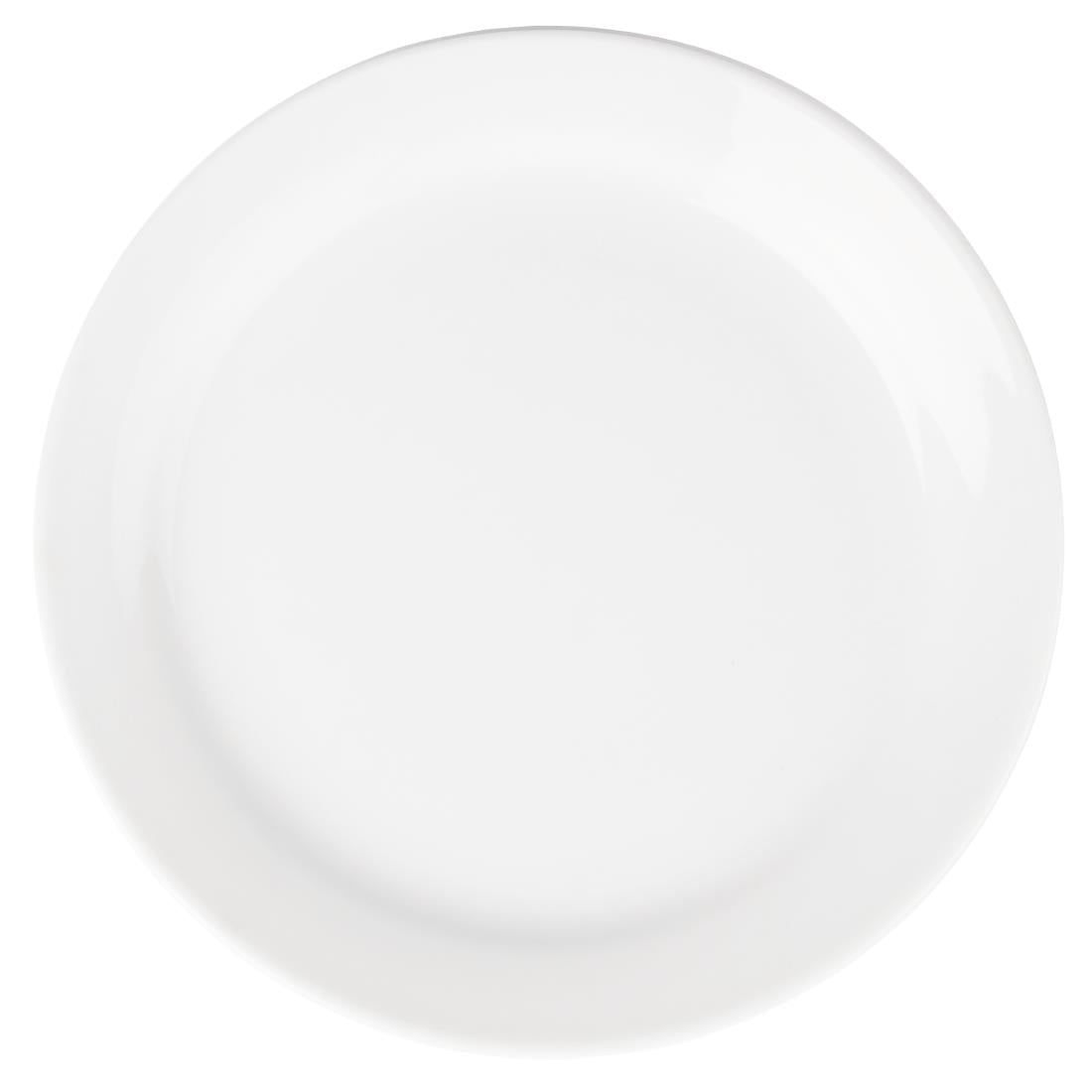 Assiettes à bord étroit Olympia Athena 165mm (lot de 12) — CF360
