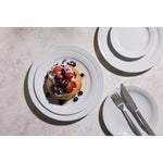 Assiettes à bord étroit Olympia Athena 254mm (lot de 12) — CF364