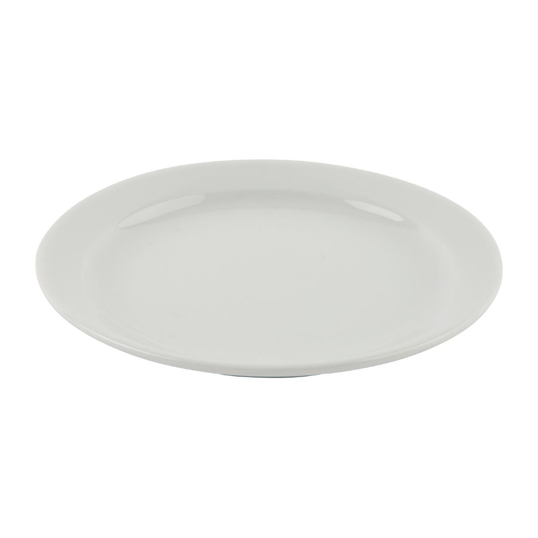 Assiettes à bord étroit Olympia Athena 165mm (lot de 12) — CF360