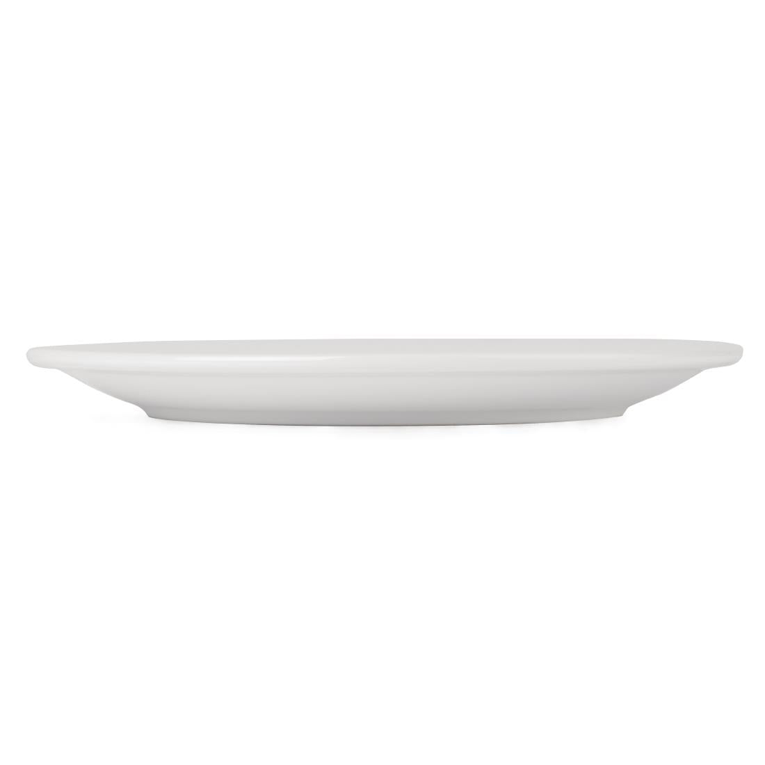 Assiettes à bord étroit Olympia Athena 226mm (lot de 12) — CF363