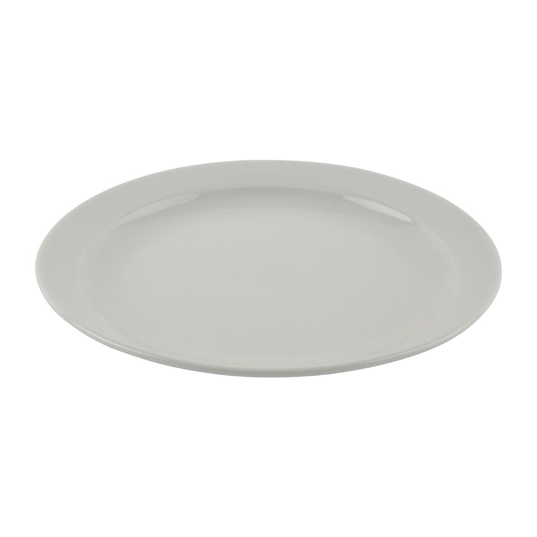 Assiettes à bord étroit Olympia Athena 226mm (lot de 12) — CF363