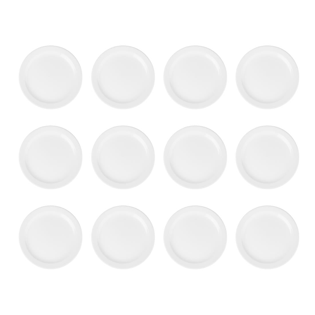 Assiettes à bord étroit Olympia Athena 254mm (lot de 12) — CF364