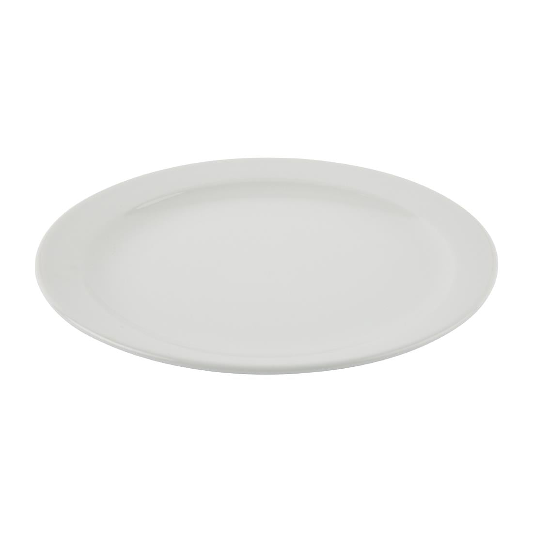 Assiettes à bord étroit Olympia Athena 254mm (lot de 12) — CF364