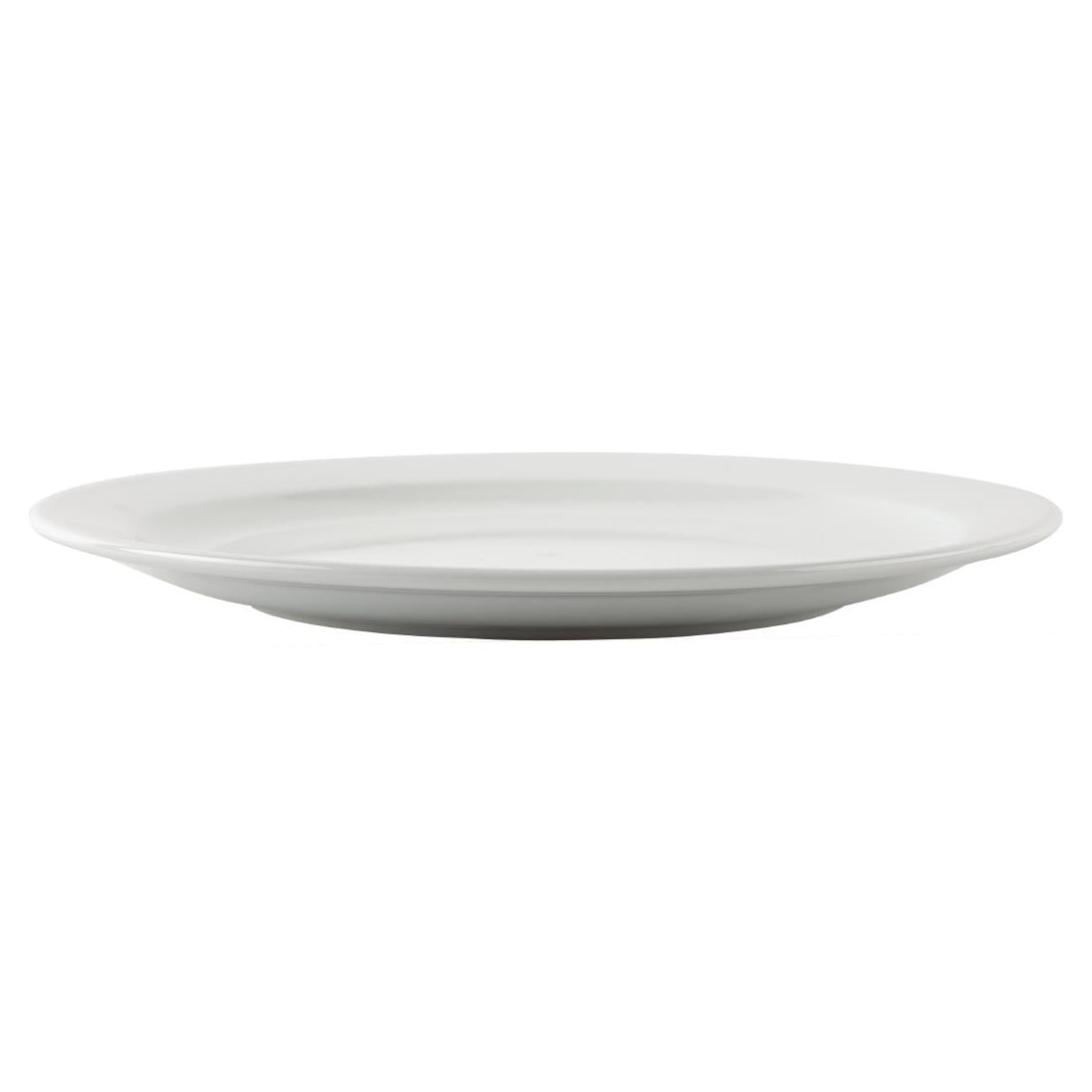 Assiettes à bord étroit Olympia Athena 254mm (lot de 12) — CF364