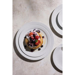 Assiettes à bord étroit Olympia Athena 226mm (lot de 12) — CF363